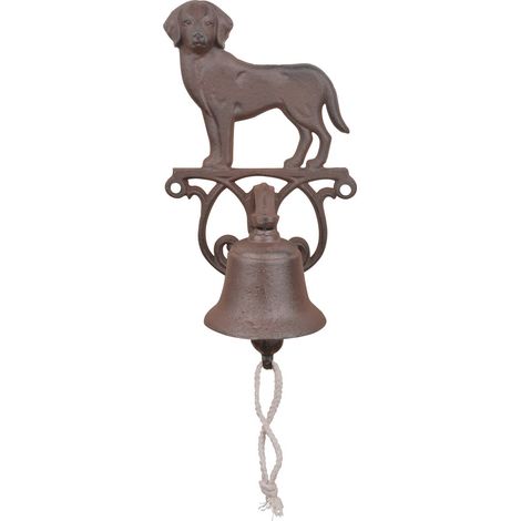 Esschert Design Türglocke Hunde Motiv - Gusseisen