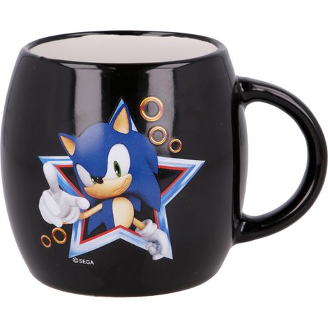 Stor Mug Globe en Céramique 380ml - Grand Mug Petit-Déjeuner avec Design - Compatible Micro-Ondes et Lave-Vaisselle (1/3)
