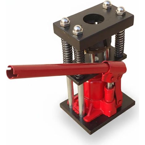Hydraulische Rohrpresse, manuelle Hydraulikzange, kompakte Bauweise, Vierbackenklemme, 6 Zähne, 10–20 mm Messbereich (1/5)