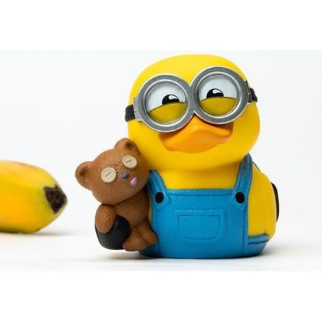 Canard De Bain - Minions Bob - En Pvc - 9 Cm (1/4)