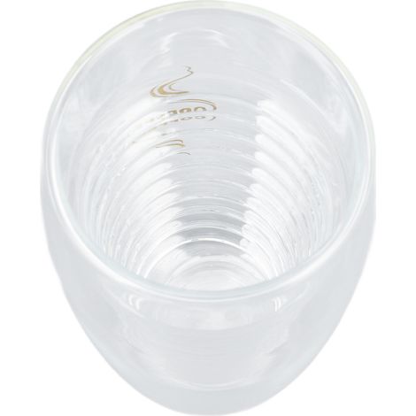 Verre soufflé à la main, double paroi, tasse à café glacé, verre à lait, verre à thé, 320 ml, cadeau tendance (1/5)