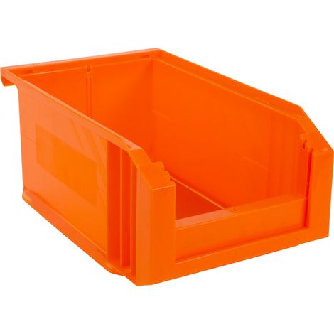 Bac à Bec Novap 8l Orange Fluo Rangement Modulaire Et Visible - Novap (1/5)