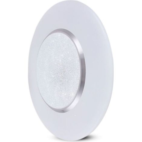 V-TAC PLAFONIERA LED ROTONDA 60W CON TELECOMANDO CAMBIA COLORE 3 IN 1 EFFETTO STELLATO D: 500MM H: 85MM DIMMERABILE (1/5)