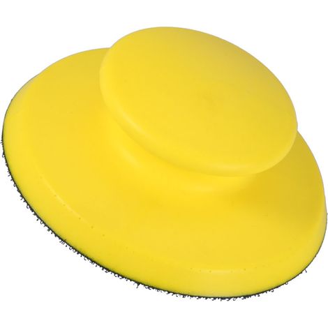 Cale à poncer manuelle en mousse 125 mm avec fixation auto-agrippante sans poussière (1/5)