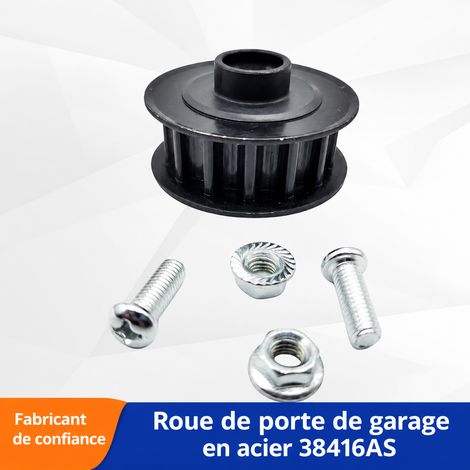 Poulie d'entraînement synchrone 38416AS pour porte de garage 8M 14 dents, largeur 10 mm, 6 × 6 × 3 cm, 120 g – Livraison gratuite (1/5)