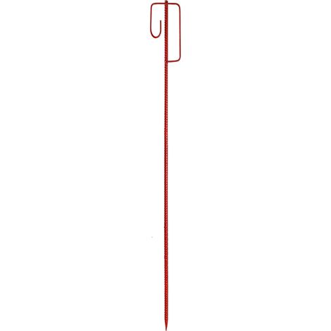 Absperrleinenhalter 1250x12 mm Leinenhalter Laterneneisen Absperrhalter (1/2)