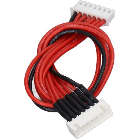 Câble d'extension pour batterie LiPo 6S avec connecteur d'équilibrage, flexible et résistant à la corrosion, fil 20AWG (1/5)