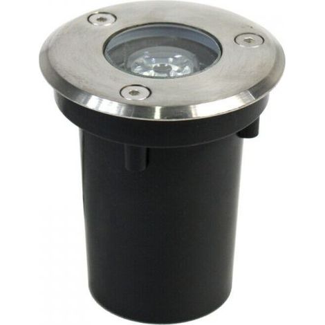 Faretto led incasso segnapassi calpestabile carrabile 220V IP67 1,5 watt luce Naturale 4000k ES07-N
