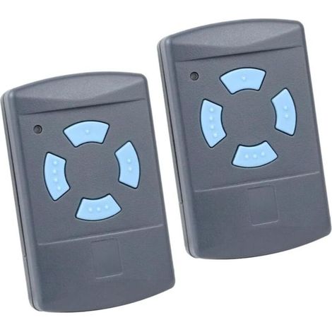 Hormann 868 MHz Garagentor-Fernbedienung, Hormann HSM2, HSM4, HS1, HS2, HS4, HSZ1, HSZ2, HSP4, HSD2, 2 Stück (1/5)