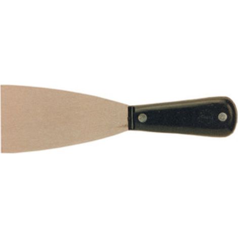 SPATOLA MANICATA NERA ART.504 120 MM- 12,0 pz