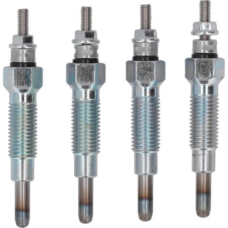 4 bougies de préchauffage métalliques de rechange pour Bobcat chargeuse compacte 643 645 743 (1/5)