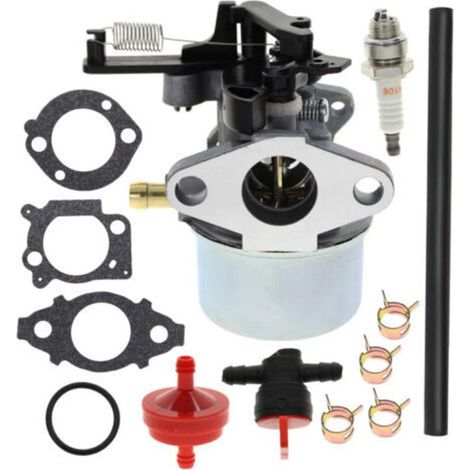 591137 590948 Carburateur pour Briggs & Stratton 111P02 114P02 11P902 121Q02 121Q07 121S02 121S07 121S75 124Q02 Nettoyeur haute pression 775EX TB360 Tondeuse à gazon (1/4)