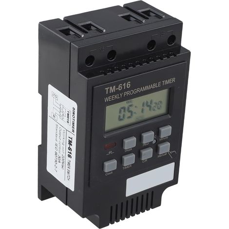 Relais temporisé programmable 30 A pour applications 220 V, 17 (1/5)