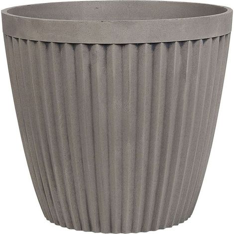 Plant Pot POKA 36 cm Taupe