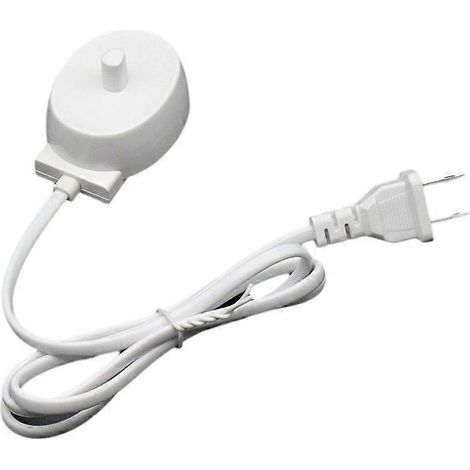 Ladegerät für elektrische Zahnbürsten der Braun Oral-B D12/D20/D16 Serie (Typ 3737) – Ersatz-Reisekabel mit US-Stecker (1/5)