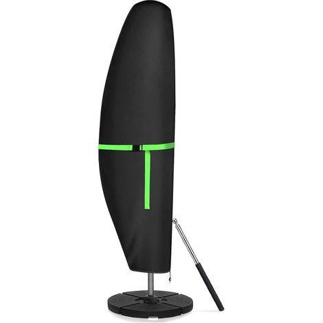Funda para sombrilla,Nueva funda protectora de 420D con mástil telescópico y asa,resistente al viento y a los rayos UV,210 x 45/72/32 cm (1/5)