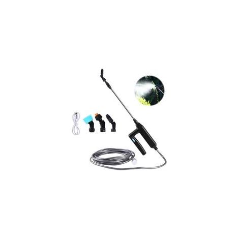 Pulverisateur Electrique, Pulverisateur pour Toiture, 7.4V/2x2000mAh Pulverisateur de Jardin Electrique, Pulvérisateur à Batterie avec 3 Buses Et 8M de Tuyau, USB Rechargeable, pour Ja (1/5)