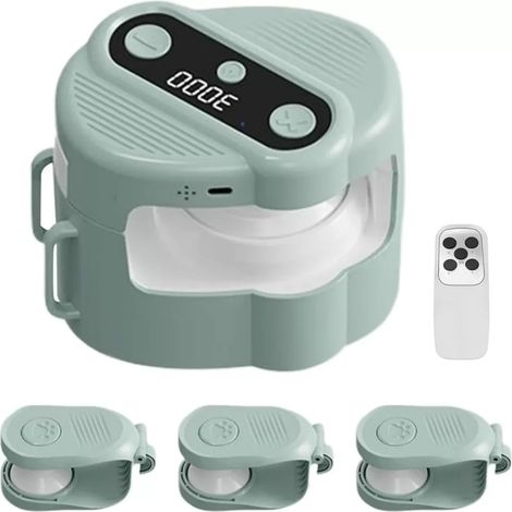 Cinta De Correr Para Gatos - Automática Y Control Remoto - Con Sonido De Pájaros - Para Interior - 1 Unidad (1/5)