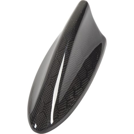 Cache d'antenne de toit aileron de requin en fibre de carbone haute protection, garniture décorative de remplacement pour GR86 à motif rhombique (1/5)
