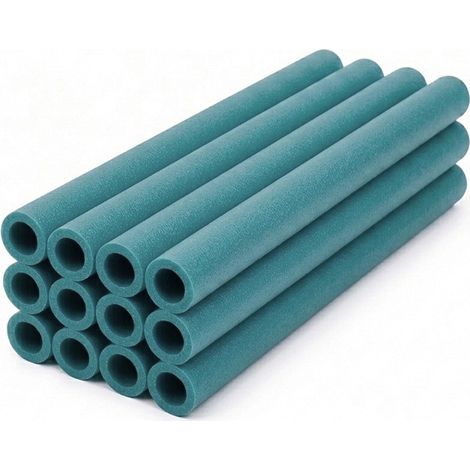 Aga 12x Protezione in schiuma per pali del trampolino 70 cm Verde scuro