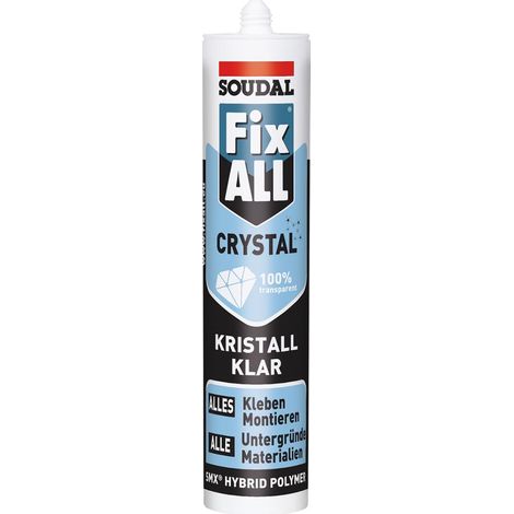 Soudal Fix All Crystal 290ml Kristalklar