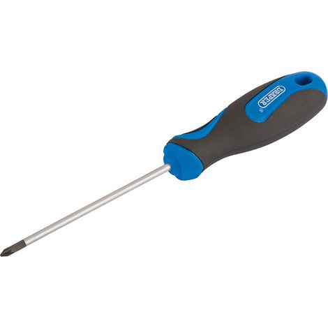 Draper No.0 x 75mm PZ Type Phillips Screwdriver with Soft Grip Handle (Model 48925)