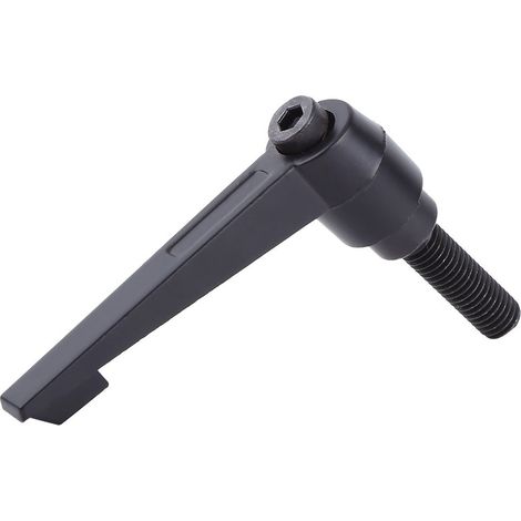 1pc M10 Mâle Filetage à levier de serrage poignée réglable Noir 25-50mm Hex Socket Drive(M1030) (1/2)