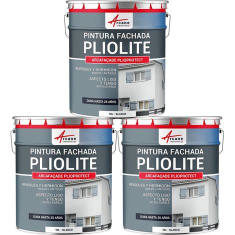 Pintura a la pliolita: para fachadas y estuco - ARCAFAÇADE PLIOPROTECT