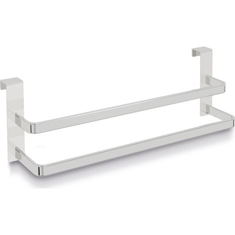 BELTRAN 2261 MUEBLES Barra Toallero Doble Cromo 37 Gancho 4 - ref: 064-2261