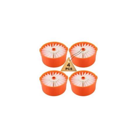 Paquete de 4 filtros ZVD para aspiradora inalámbrica Black + Decker BSV2020G - Crezuo (1/4)