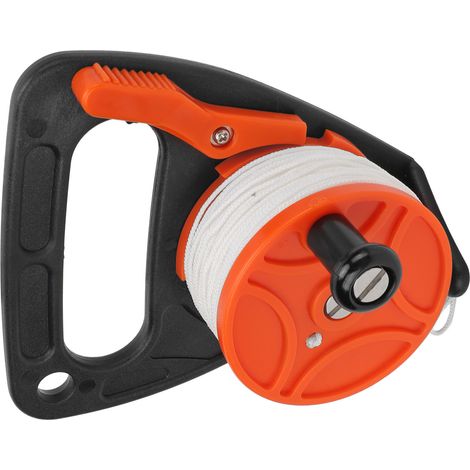 Bobine de Câble de Plongée 46m pour Exploration Souterraine et Spéléologie - Résistante et Portable (1/5)