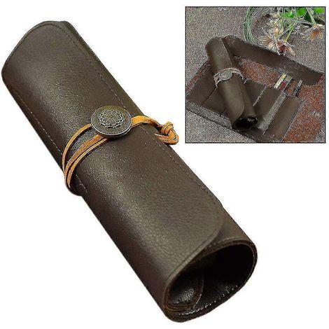 Étui à couteaux en cuir PU, étui de rangement étanche pour couteaux - Bdliv (1/5)