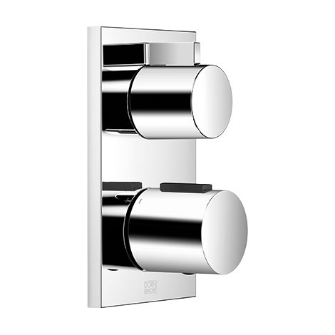 Thermostat encastré Dornbracht avec réglage de débit à sens
