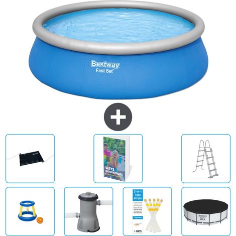 Bestway Bestway Fast Set Ronde - 457x122 cm - 8-pièces S385 (1/5)