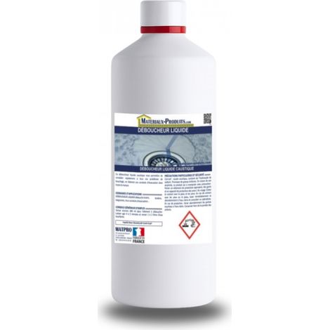 Déboucheur liquide canalisation - 1 L Incolore - MATPRO (1/2)