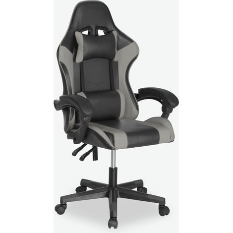 Piscinas Grigio / nero - Metallo e similpelle (1/5)