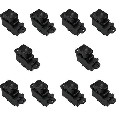 10 interruptores de botón pulsador de ventana individual adecuados para Solaris Accent 2011 2012 2013 93580-1R000 935801R000