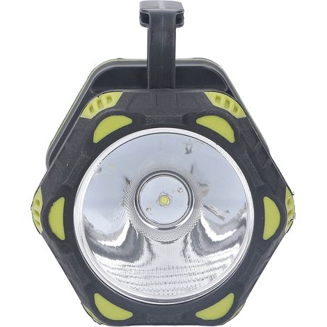 Projecteur portable étanche haute intensité, batterie externe multifonctionnelle avec sortie de charge USB, 4800 mAh, éclairage industriel de secours (1/5)