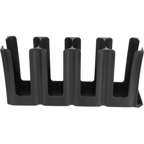 Support à tasses 4 compartiments pour café, thé, lait - Rangement organisé pour gobelets jetables - Étagère de comptoir de bar (1/5)