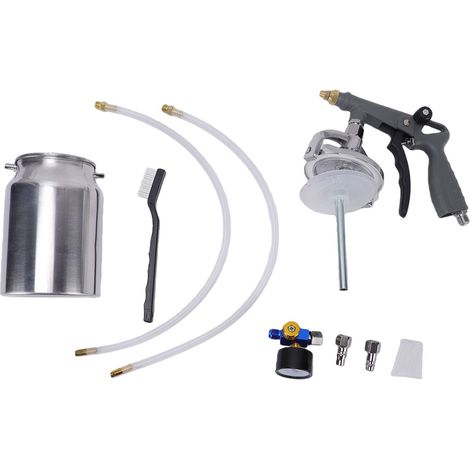 Pistolet à peinture pneumatique avec réservoir, haute atomisation, pulvérisateur d'air à 360 degrés pour la peinture de véhicules. (1/5)