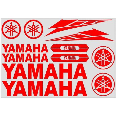 Kompatibel mit YAMAHA Motorrad-Aufkleber-Logo-Tankaufkleber-Set und Autofolierung (1/5)