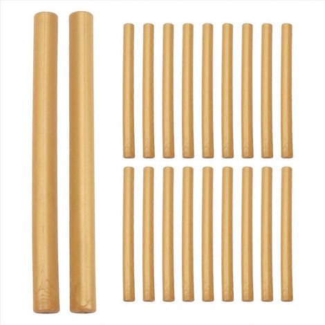 20 Stäbchen Siegelwachs zum Schmelzen, um Briefe zu versiegeln und zu stempeln. (1/5)