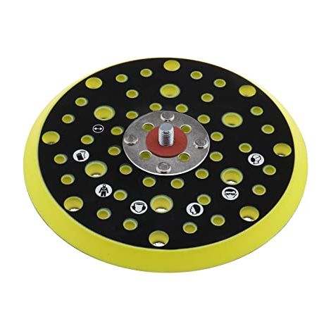 Anwendbar, um die Kraft von Mirka zu erleben. CEROS DEROS Schleifständer – 15,2 cm – 150 mm Schleifbasis – 54 Löcher – Ersatzpad für perfektes Polieren. (1/4)