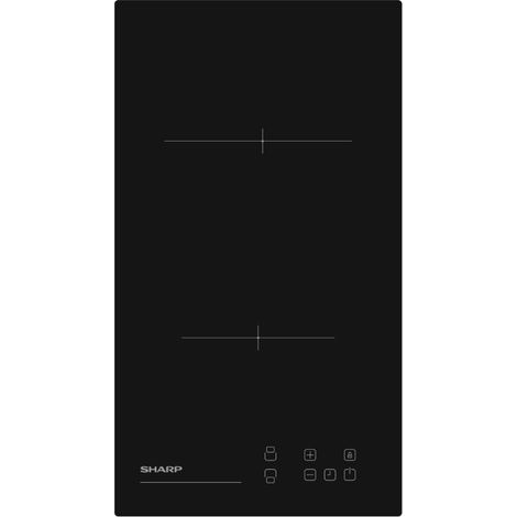 Glaskeramik domino 29cm 3000w schwarz - Sharp - KH3V19NT0K