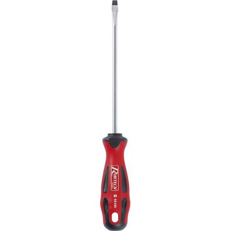Tournevis Plat 5x150 mm - Aimanté - Précision et Efficacité - Acier Traité - D-Work (1/2)