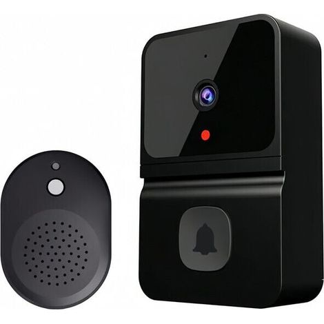 Wireless doorbell, video camera, smart doorbell, suitable for home use, easy to install (1/4)