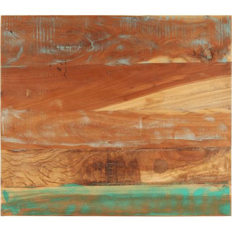 vidaXL Dessus de table rectangulaire 70x80 cm 25-27 mm Bois récupéré
