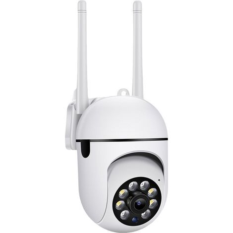 Caméra PTZ WiFi 360° pour Protection de la Maison, Vision à Distance via Téléphone (1/5)