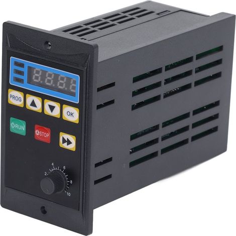 Variateur de Fréquence 1.1KW 230V Monophasé vers Triphasé, Convertisseur pour Moteur Électrique