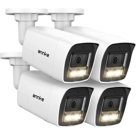 Telecamera di sicurezza, risoluzione 3K, visione notturna, confezione da 4 pezzi I51FV (1/2)